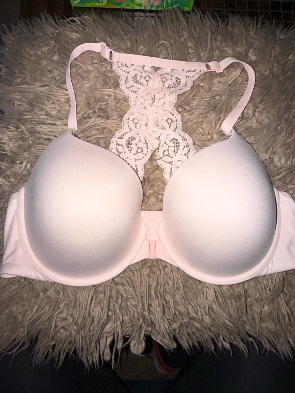 Victoria’s Secret Lace Racerback Underwire Bra